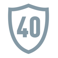 Garanteret 40 års materialegaranti