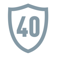 Garanteret 40 års materialegaranti